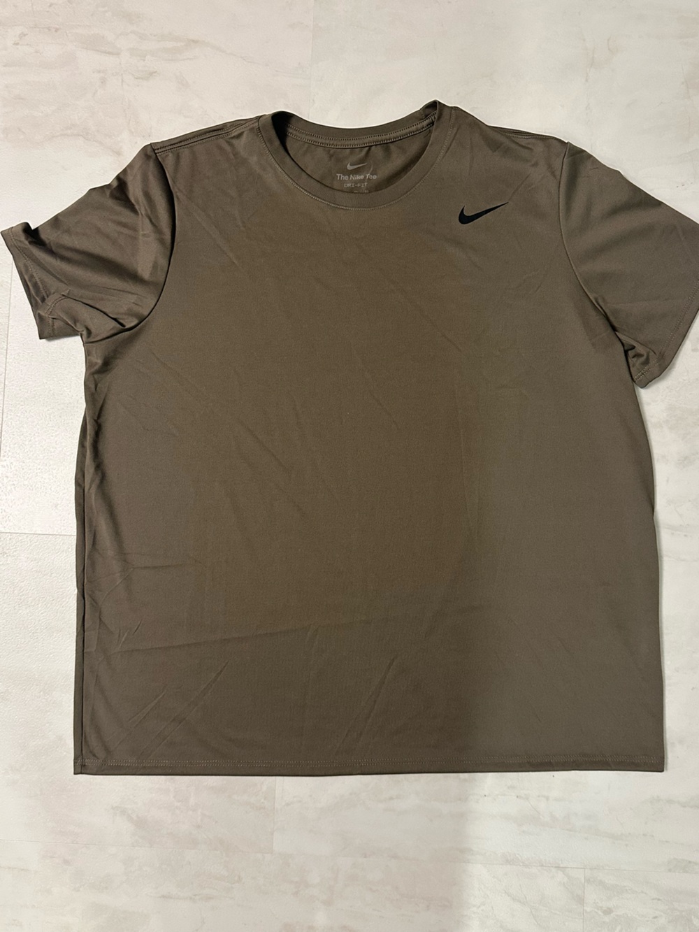 Nike Women’s Olive Crewneck Performance T-Shirt